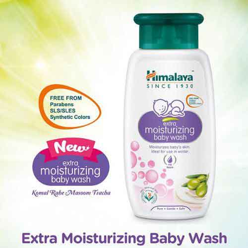 Himalaya Baby Care Extra Moisturizing Baby Wash, 100ml