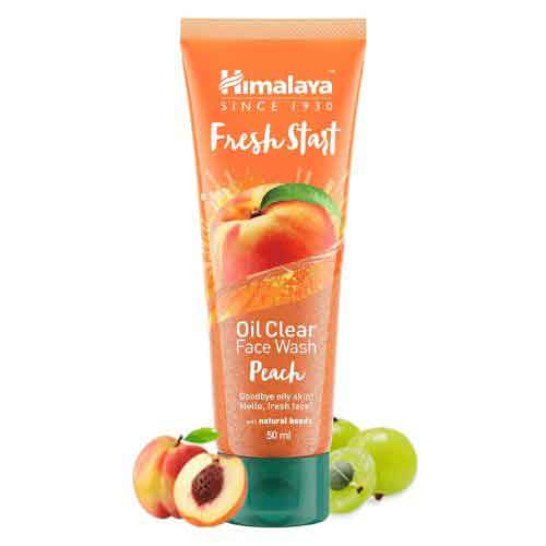 Himalaya Fresh Start Oil Clear Peach Face Wash, 50 ml