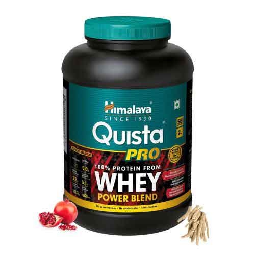 Himalaya Quista Pro Advanced Whey Protein Powder - 2 kg (Chocolate)