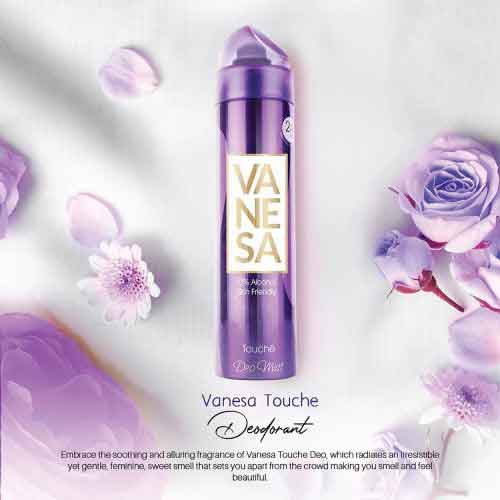 VANESA Touche Deodorant Spray - For Women (150 ml)